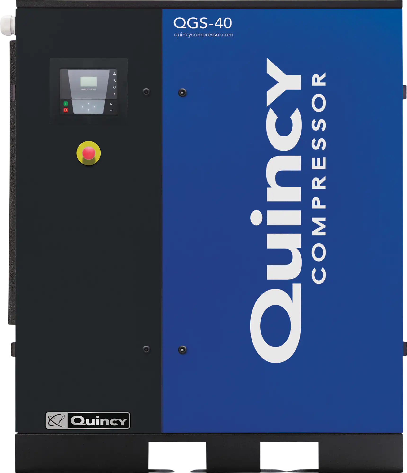 Quincy Compressor QGS Rotary Screw Air Compressor 40 HP, 230/460 Volt, 3 Phase, 177 CFM, No Tank New