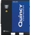 Quincy Compressor QGS Rotary Screw Air Compressor 50 HP, 230/460 Volt, 3 Phase, 208 CFM, No Tank New