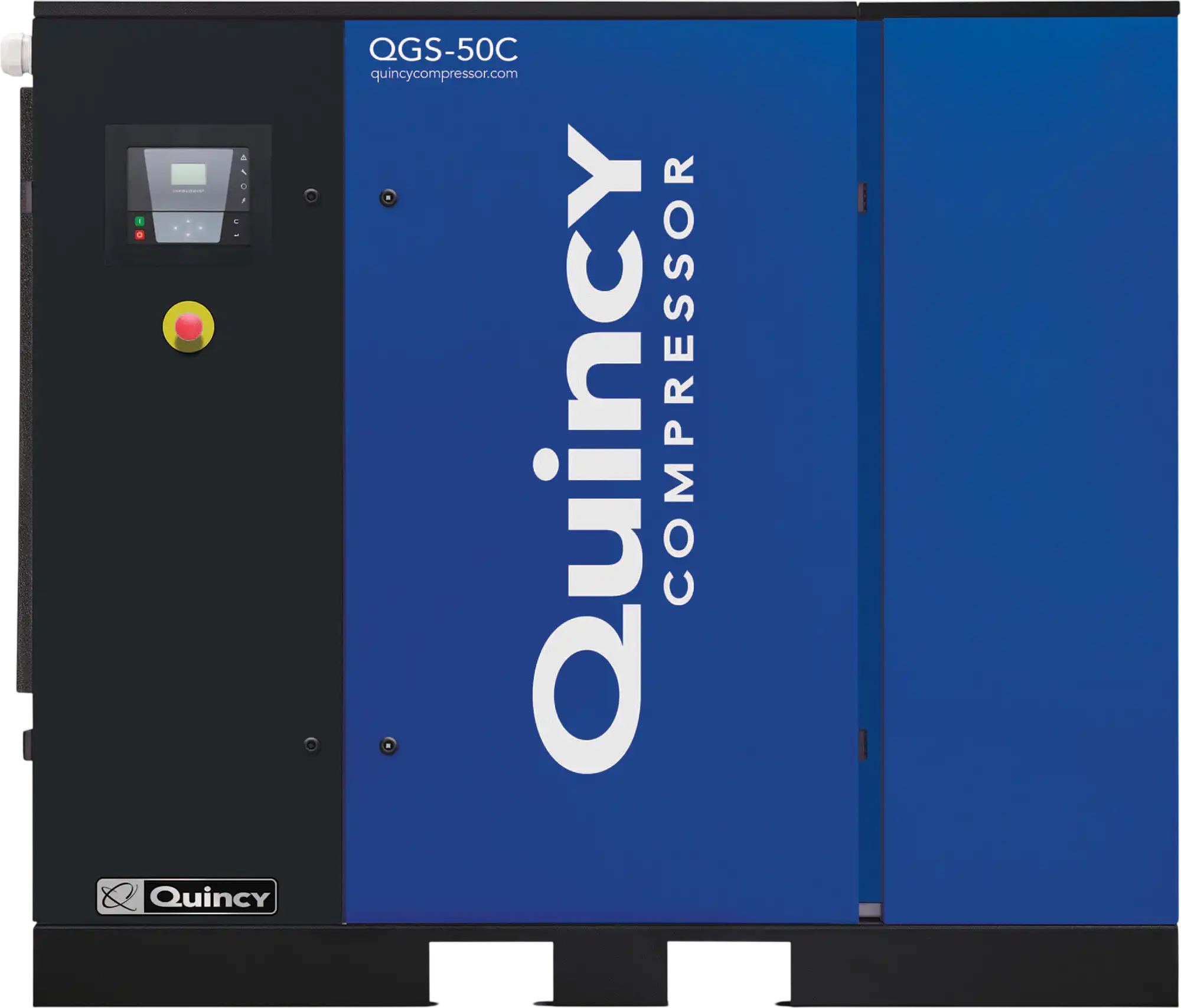 Quincy Compressor QGS Rotary Screw Air Compressor with Dryer 50 HP 230/460 Volt 3 Phase 208 CFM No Tank New