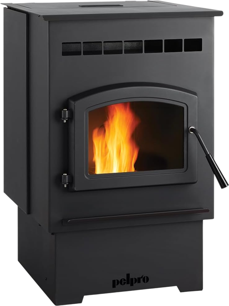 PelPro PP60 Pellet Stove 60 Lbs. Hopper 33,200 BTU 1500 Sq. Ft. New