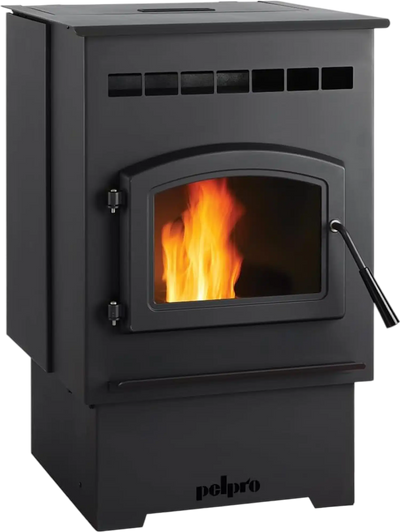 PelPro PP60 Pellet Stove 60 Lbs. Hopper 33,200 BTU 1500 Sq. Ft. New