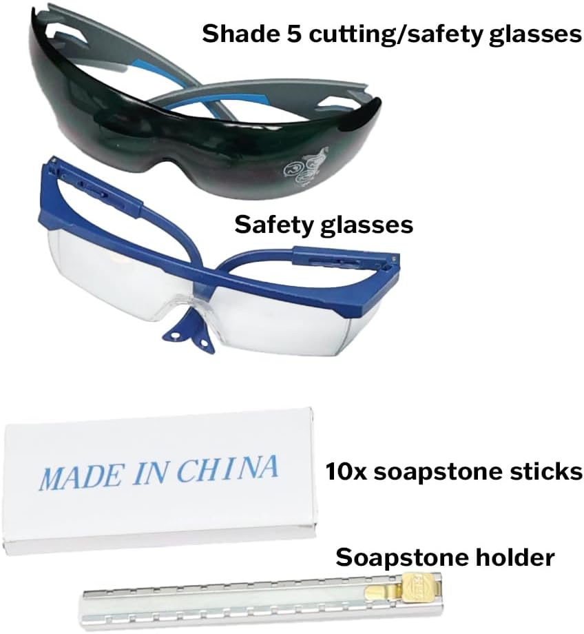 Blue Demon Student Welding Kit with Tool Bag PPE and True View Hood New