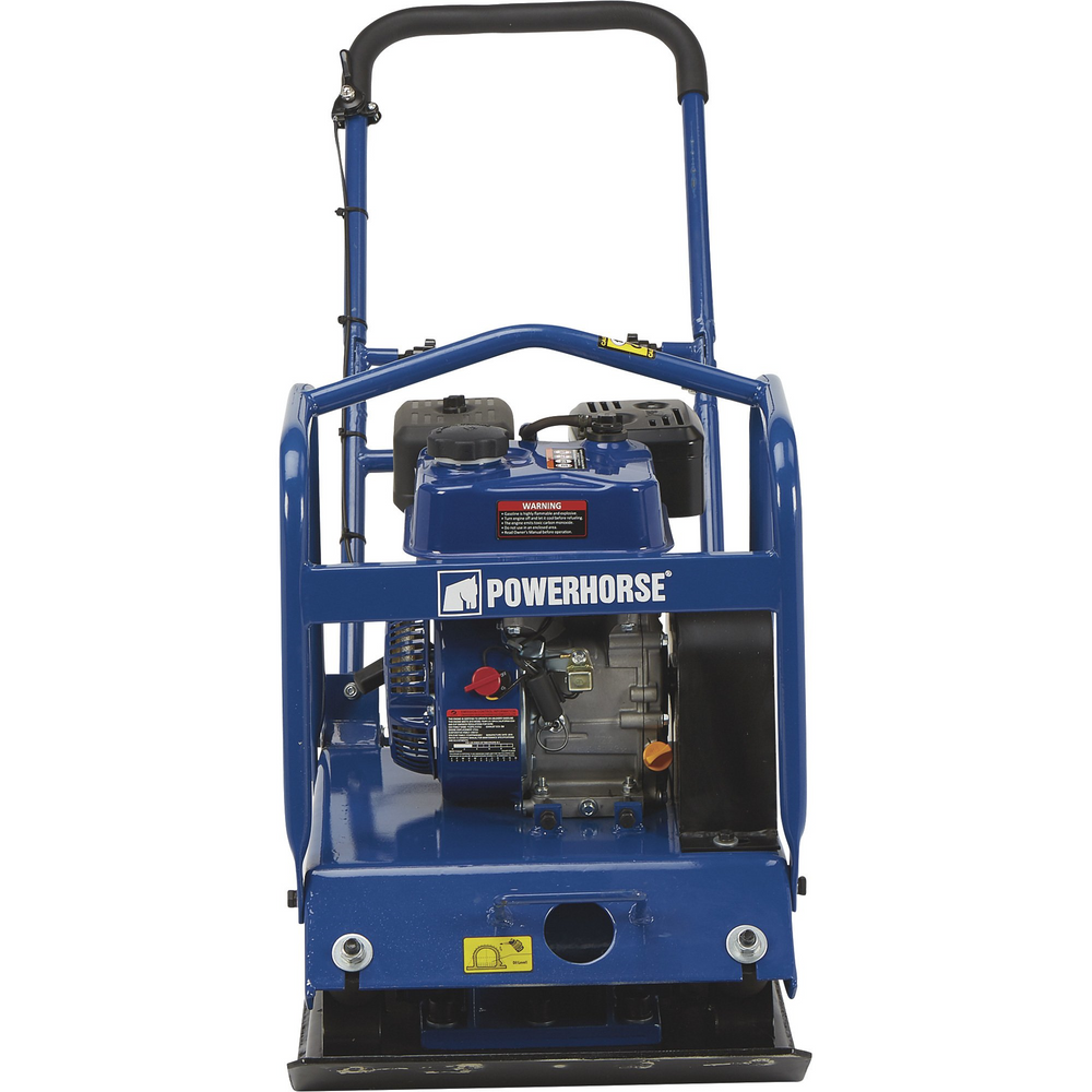 Powerhorse 52313 Single-Direction Plate Compactor 21.5" x 17.7" 7HP 5,500 VPM Compaction Force of 3950 lbs New