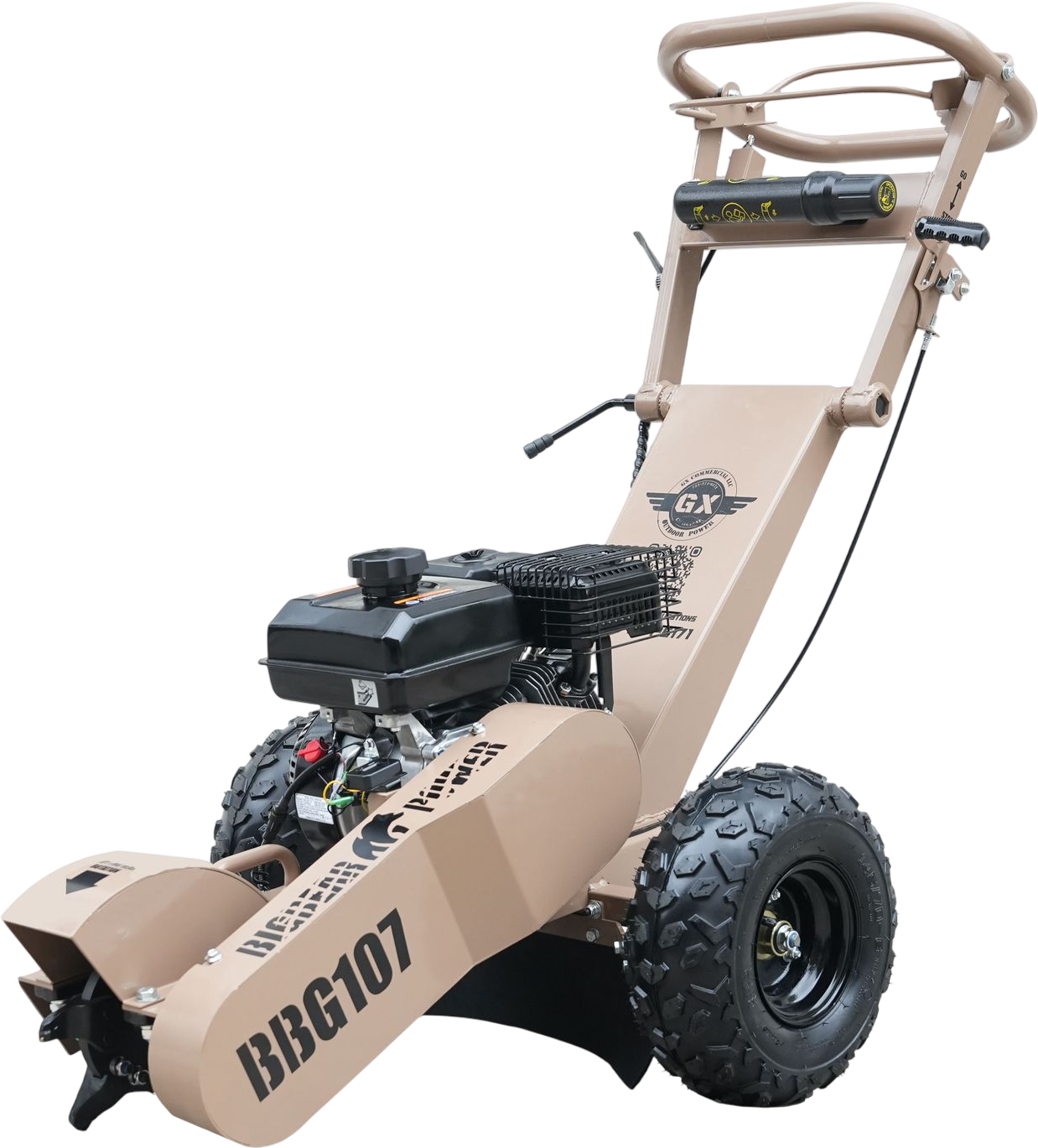 BigBear Power BBG107 Bearclaw Stump Grinder 7 HP 3600 RPM New