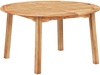 53 Inch Outdoor Acacia Wood Dining Table for 4-6 People