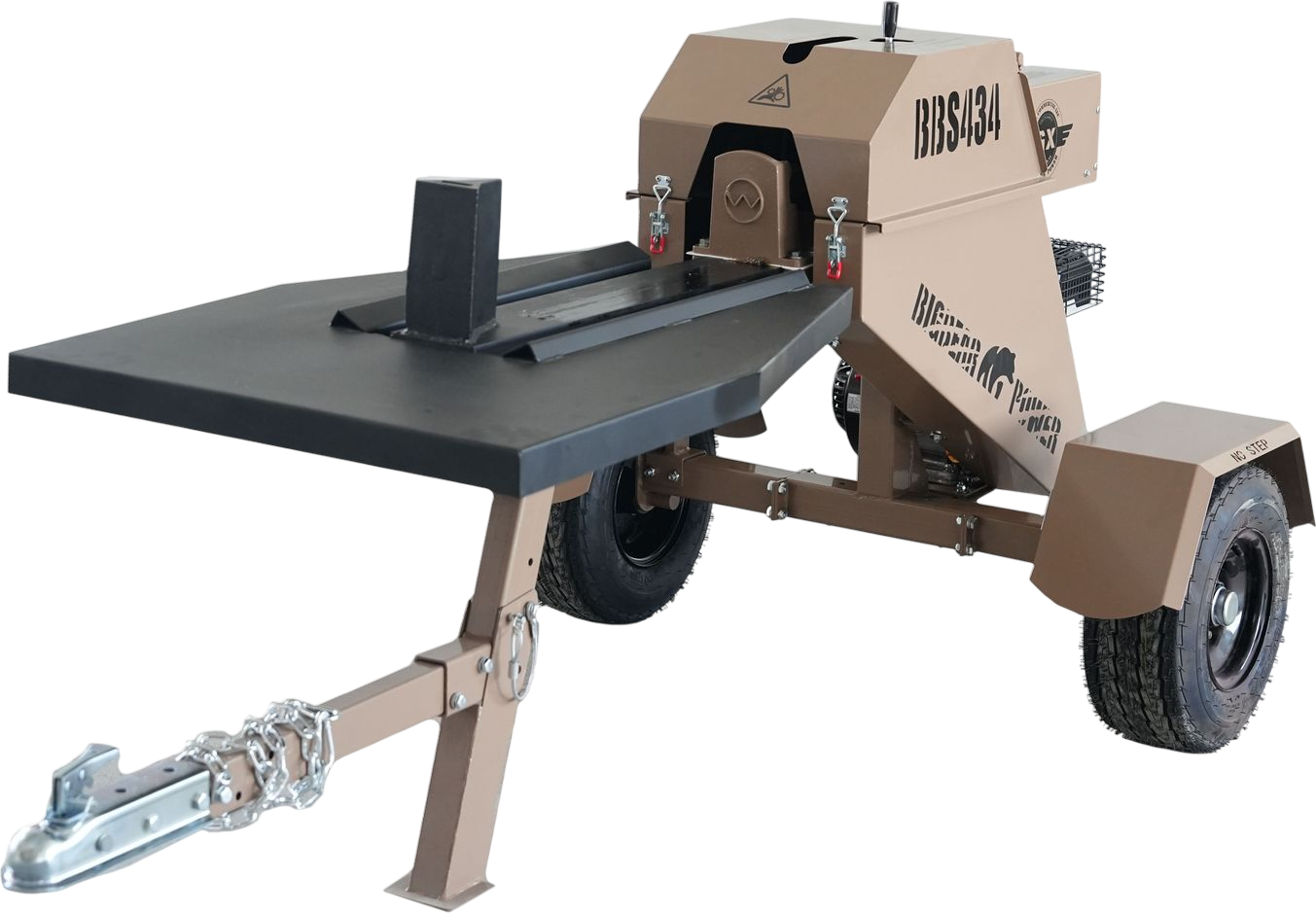 BigBear Power BBS434 Kinetic Log Splitter 34 Ton 7 HP Towable New