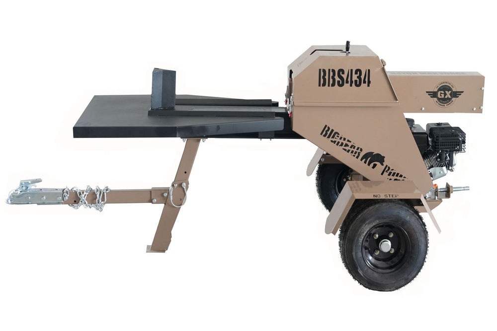 BigBear Power BBS434 Kinetic Log Splitter 34 Ton 7 HP Towable New