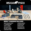 BigBear Power BB38 Compact Chainsaw Kit 8" Bar 4Ah 20V Brushless New