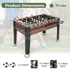Costway Foosball Soccer Table 54-inch Indoor Competition Game New