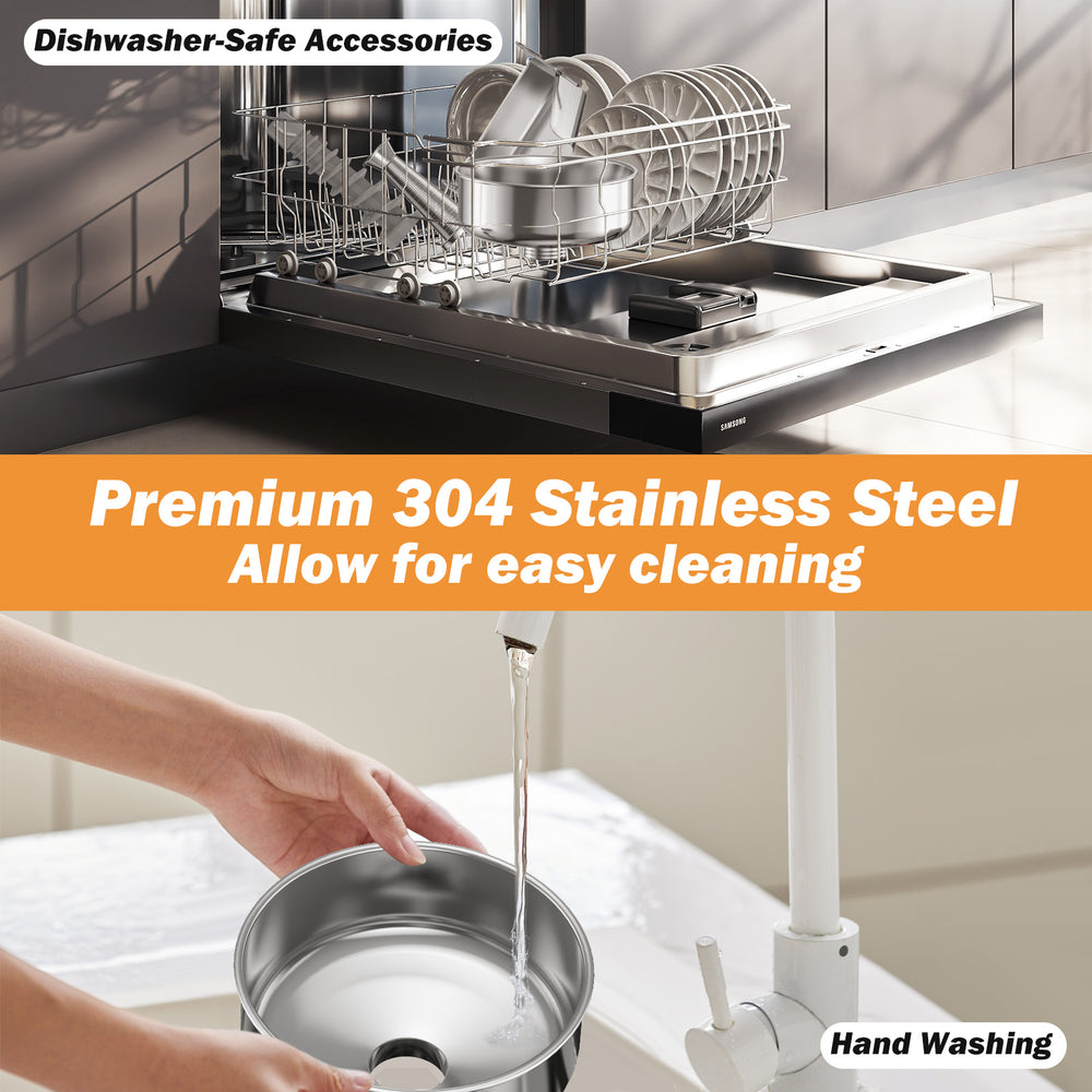 450W electric tomato strainer with premium 304 stainless steel for easy cleaning and continuous processing of jams.