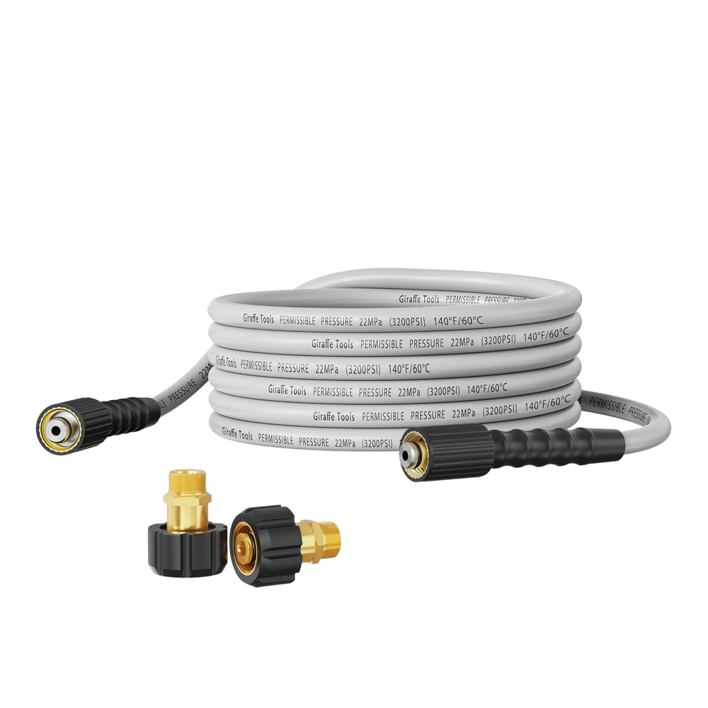 Giraffe Tools Super Flexible Power Washer Hose - New