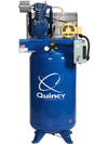 Quincy Compressor QT Air Compressor 5 HP, 80-Gal. Tank, 2-Stage, 460V 3-Phase New