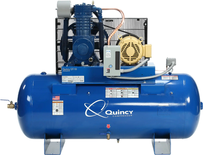 Quincy Compressor QT Air Compressor 10 HP, 120-Gal. Tank, 200V, 3-Phase New