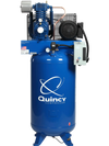 Quincy Compressor QP 2-Stage Air Compressor 7.5 HP, 80-Gallon Tank, 200V, 3-Phase New