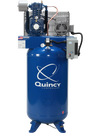 Quincy Compressor QP Vertical Air Compressor 5 HP, 80-Gallon, 230V, 1-Phase, 2-Stage New