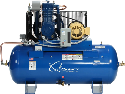 Quincy Compressor QT 2-Stage Air Compressor 10 HP, 120-Gal., 230V 3-Phase New