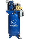 Quincy Compressor QT Air Compressor 7.5 HP, 80-Gal., 2-Stage, 230V, 3-Phase New