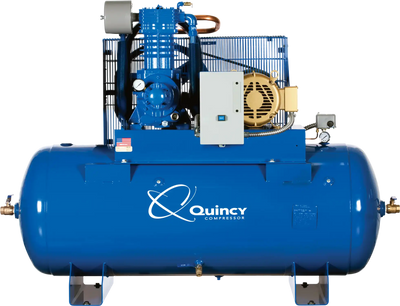 Quincy Compressor QP Air Compressor 5 HP, 80-Gal. Tank, 200V, 3-Phase New