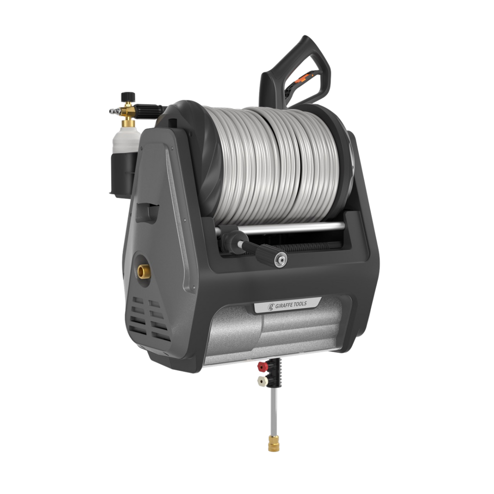 Giraffe Tools Grandfalls PRO Special Edition Retractable Pressure Washer 3400 PSI 1.2 GPM 100ft New