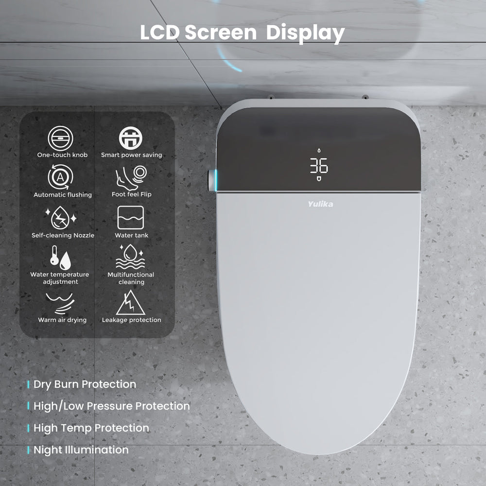 YULIKA-ST001 LCD screen display overview