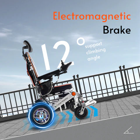 Alton Culver Panther Electric Wheelchair Reclining Foldable All-Terrain 13 Mile Range 4 MPH 24V 500W New