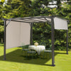 16' x 4' 2 Pieces Universal Replacement Canopy for Pergola Structure Sun Awning - Gallery View 3 of 9