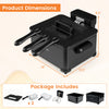 Electric deep fryer with 3 baskets, 5.3-Qt capacity, LED touch screen, and 1700W for versatile cooking and easy cleanup.