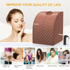 Portable personal steam sauna with waterproof fabric, 3L stainless steel steamer, and folding chair for home relaxation.