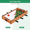 2-in-1 game table featuring air hockey and foosball surfaces, ideal for indoor and outdoor fun for all ages.