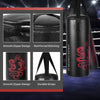 Close-up of the punch bag from the 2 Feet Kids Gloves Skipping Rope Boxing Set, featuring a smooth zipper and durable.
