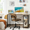 48 Inch Reversible L Shaped Computer Desk with Adjustable Shelf-Natural - Gallery View 1 of 10