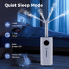 5.5-gallon humidifier with 360° nozzles, quiet operation, and timer, ideal for large rooms up to 2000 sq.ft.