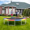 14 Feet Waterproof and Tear-Resistant Universal Trampoline Safety Pad Spring Cover-Multicolor - Gallery View 1 of 10