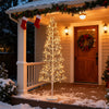 5/6/7 FT Lighted Birch Tree, Pre-lit Twig Tree with 240/320/456 Warm White Light LED Lights-6 FT - Gallery View 1 of 10