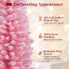 5 Feet Artificial Christmas Tree with 328 Branch Tips and Folding Metal Stand for Home - Gallery View 7 of 10