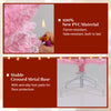 5 Feet Artificial Christmas Tree with 328 Branch Tips and Folding Metal Stand for Home - Gallery View 8 of 10
