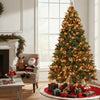 5/6/7/8 FT Artificial Christmas Tree with LED Lights and Remote APP Control-8 ft - Gallery View 1 of 10