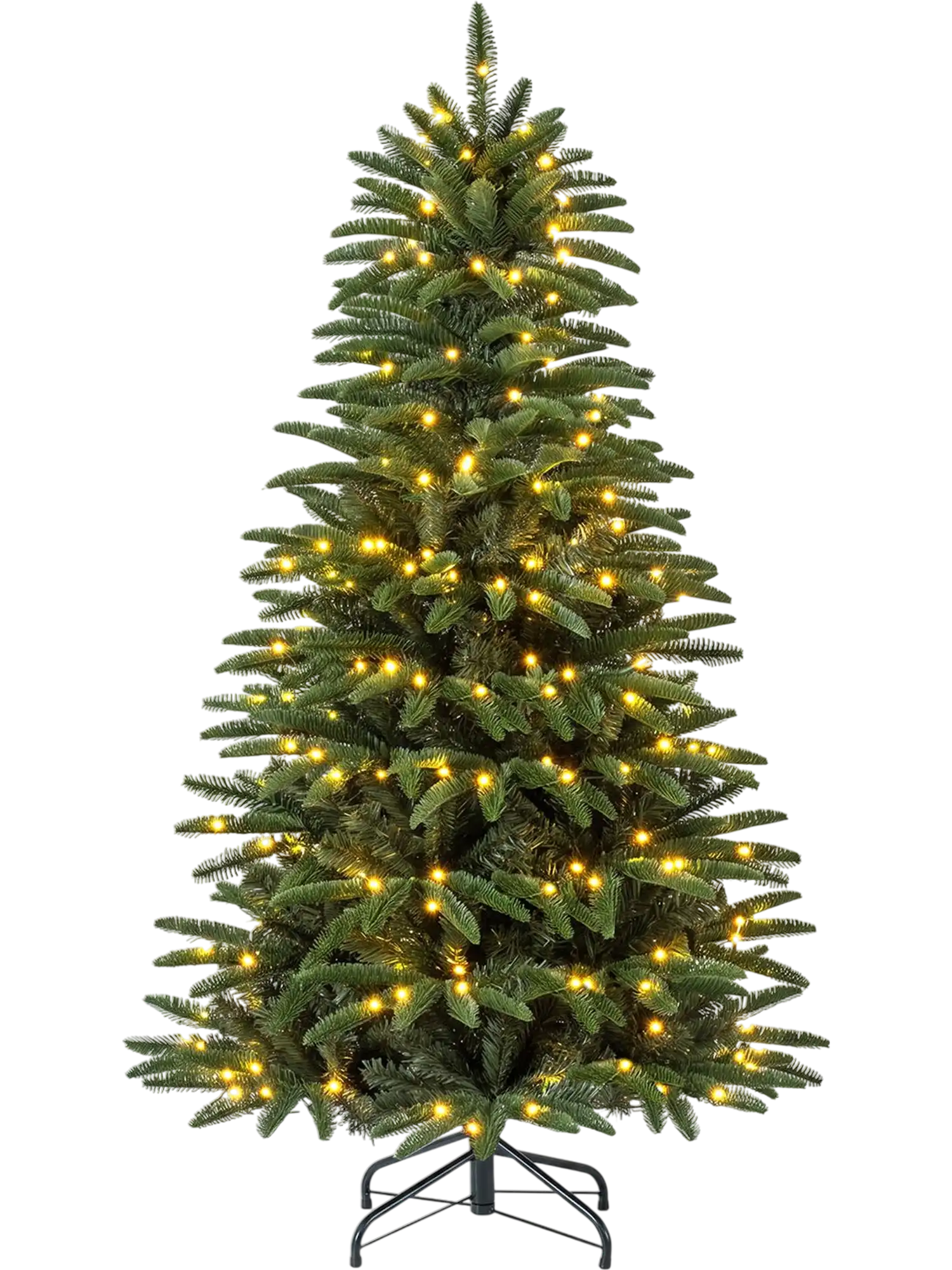 Costway Pre-Lit Artificial Christmas Tree w/ 3 Gift Boxes 31666710 New