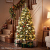 5 FT Pre-lit Christmas Tree with 250/470 Warm White and Multi-color Dimmable LED Lights for Home Party - Gallery View 1 of 10