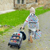 5 Piece Kids Luggage Set with Backpack, Neck Pillow, Name Tag, Lunch Bag-Blue - Gallery View 1 of 10