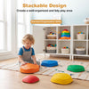 Colorful 5-piece stepping stones with crab designs promote balance and organization for kids during playtime.