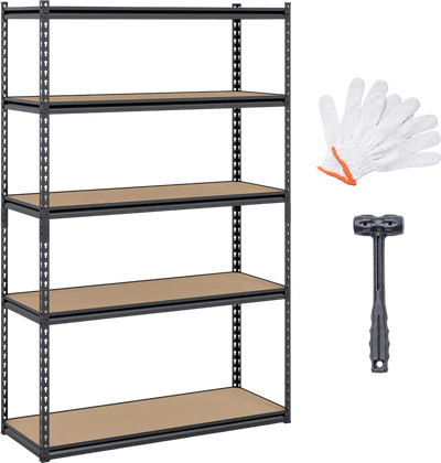 Costway 5-Tier Garage Shelving Unit for Warehouse Basement 35559039 New