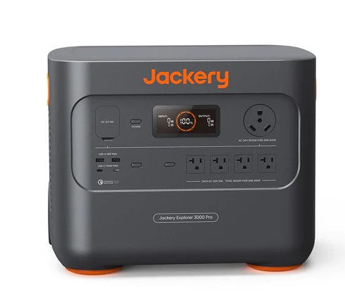 Jackery Explorer 3000 Pro Portable Power Station 3024Wh 3000W Plus 200W Solar Panel New