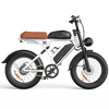CycRun Pro Electric Mini Dirt Bike - white - side view