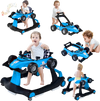 5-in-1 Baby Walker with Adjustable Height and Speed for Boys Girls 6-18 Months