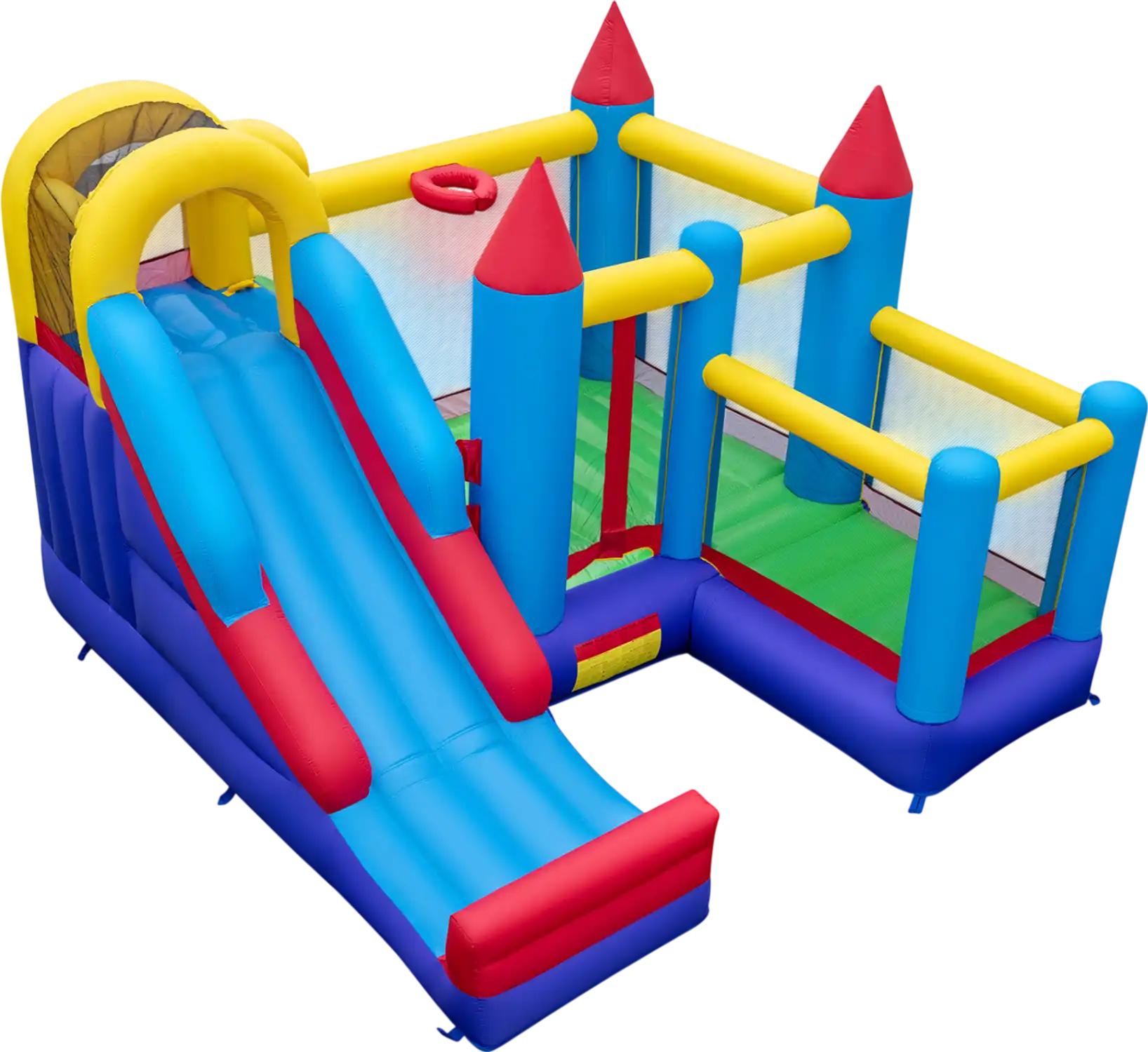 Costway 4-in-1 Inflatable Bounce Castle Bounce House 47295083 New
