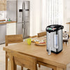 5-liter electric water boiler with LCD display and stainless steel design, perfect for convenient kitchen use.