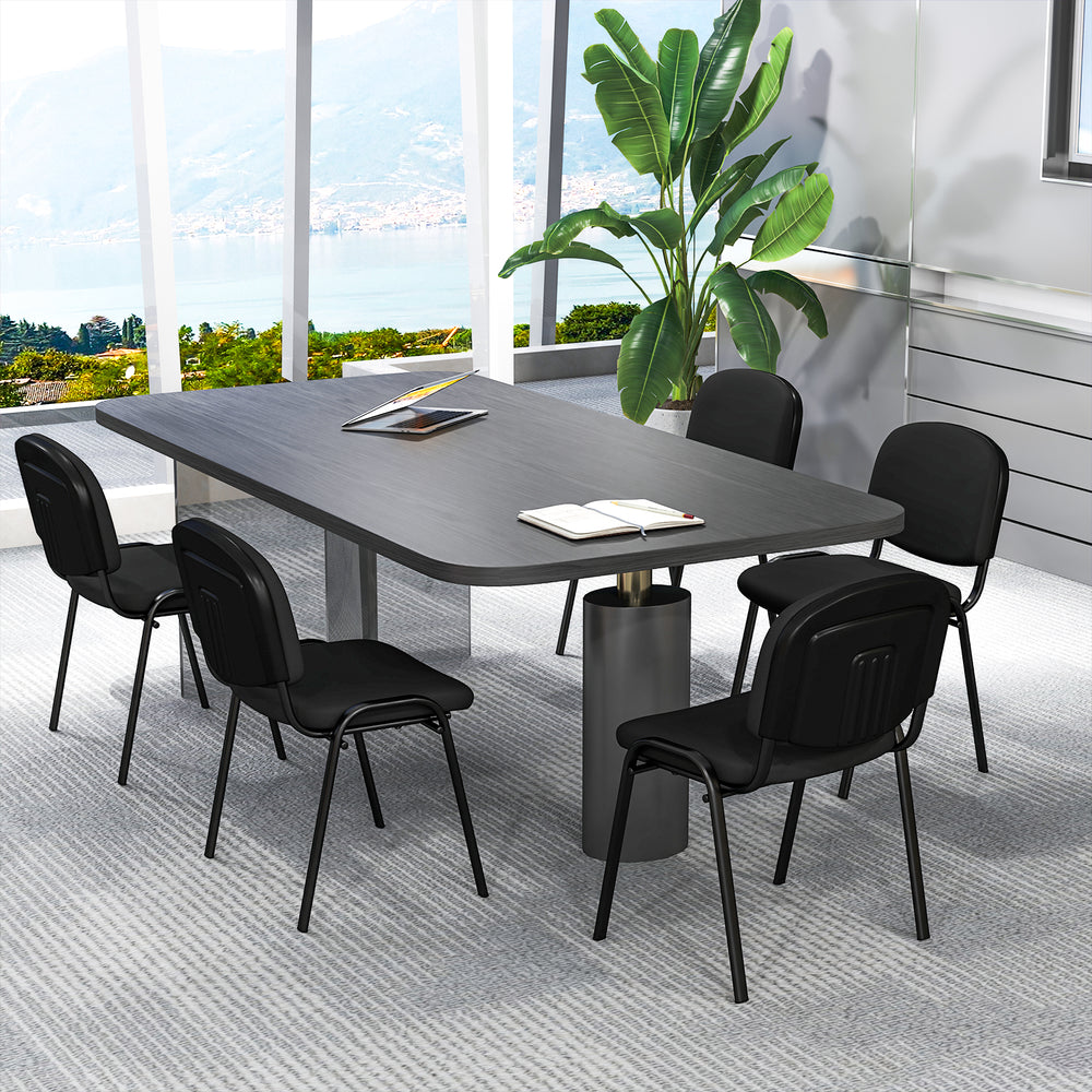 5 Pieces Elegant Conference Office Chair Set for Guest Reception-Set of 5 - Gallery View 1 of 11