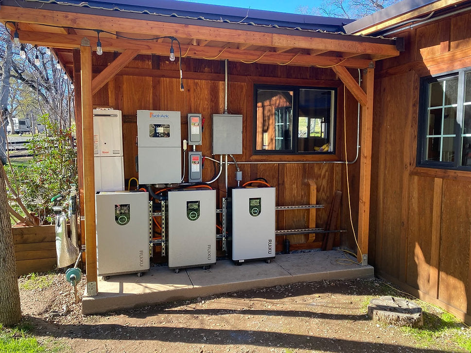 RUiXU Lithi2-16 Battery Energy Storage 16kWh LiFePO4 51.2V 314Ah Self Heating New