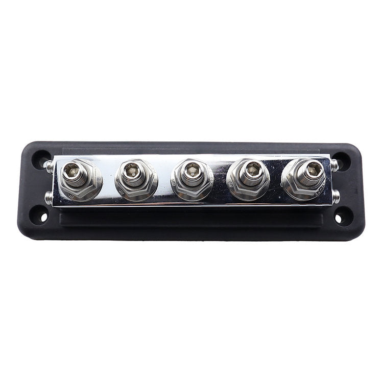 RUiXU RX5600 Busbar Five 3/8" Terminal Studs 600A One Pair New (Can only be purchased together with a Ruixu battery)